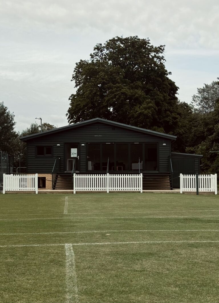 Front view home park lawn tennis club