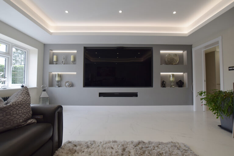 TV media wall